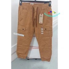 LEVIS AVIATOR UTILITY CARGO JOGGER PANTS 795180010 BROWN MENS SIZE M,L 