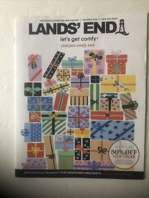 LANDS' END Fashion & Accessories CATALOG Dec. 2021 - LET`S GET COMFY 