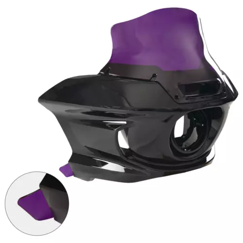 For Low Rider ST FXLRST 2022-2025 Colorful PC ST Headlight Fairing Air Deflector - Picture 5 of 14
