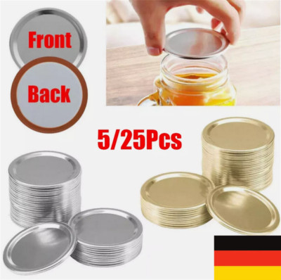 1-25Stk Ersatz-Dichtungsdeckel passend für Kilner Mason Ball Gläser für Canning