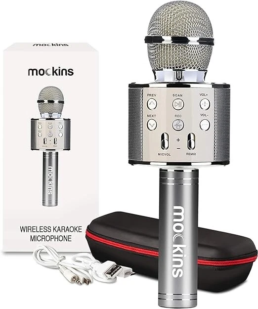 Microfono Inalambrico Bluetooth Para Karaoke Port�Til Multicolor Android  Iphone