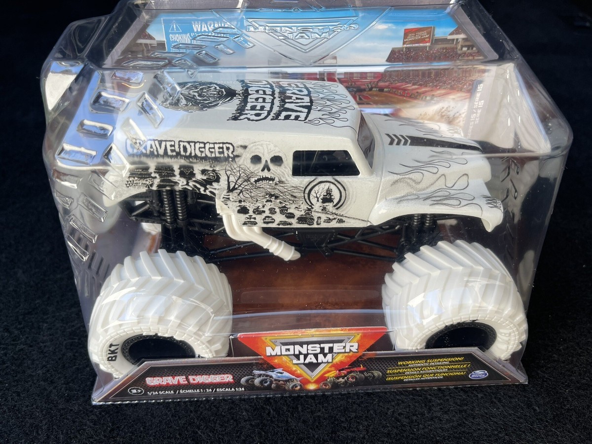 Monster Jam Grave Digger 1/24 スケール Amazon.com: Monster Jam, Official Grave Digger Monster Truck
