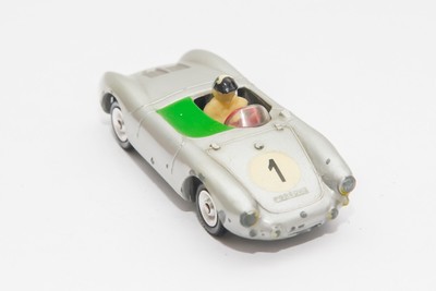 Miniature Solido Porsche FII Grise, échelle 1/43, Occasion