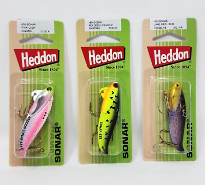 Ancien Sonar De Pêche Heddon 1/2 Oz 433 RH – N.O.S. Vintage, Boîte D'origine