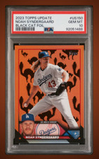 2023 Topps Update Noah Syndergaard Black Cat #US150 PSA 10 – 🔥 Ultra-Low Pop