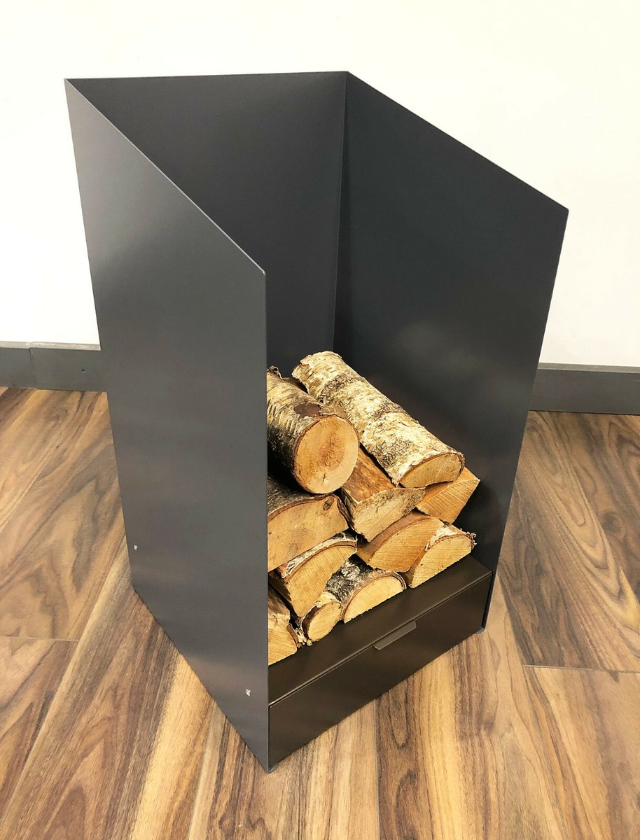 Firewood Rack Log Storer Indoor Fireside Wood Cart Carrier Stand Storage  Logs | eBay