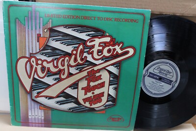 VIRGIL FOX: THE FOX TOUCH VOLUME 2 AUDIOPHILE LIMITED ED. DIRECT TO DISC NMINT