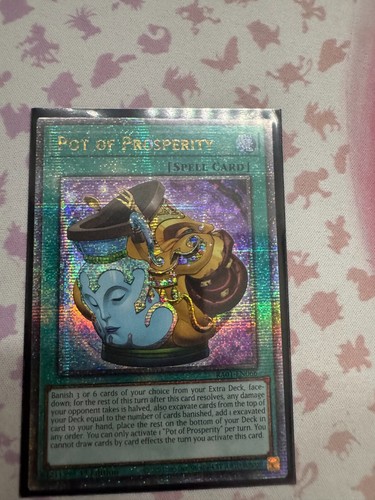 Yugioh Pot Of Prosperity RA01-EN066 QCSR 1st Ed NM