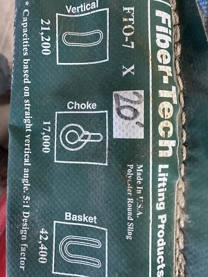 Lifting Sling By Fiber Tech (FTO-7) 