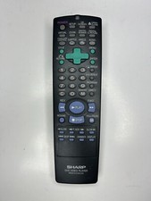 Sharp RRMCG1249AJSA Remote Control, Black - OEM for DVD Player DV710U