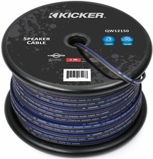 KICKER QW12150 CAR AUDIO 12 GAUGE/12AWG 150 FEET Q SERIES SPEAKER WIRE CABLE