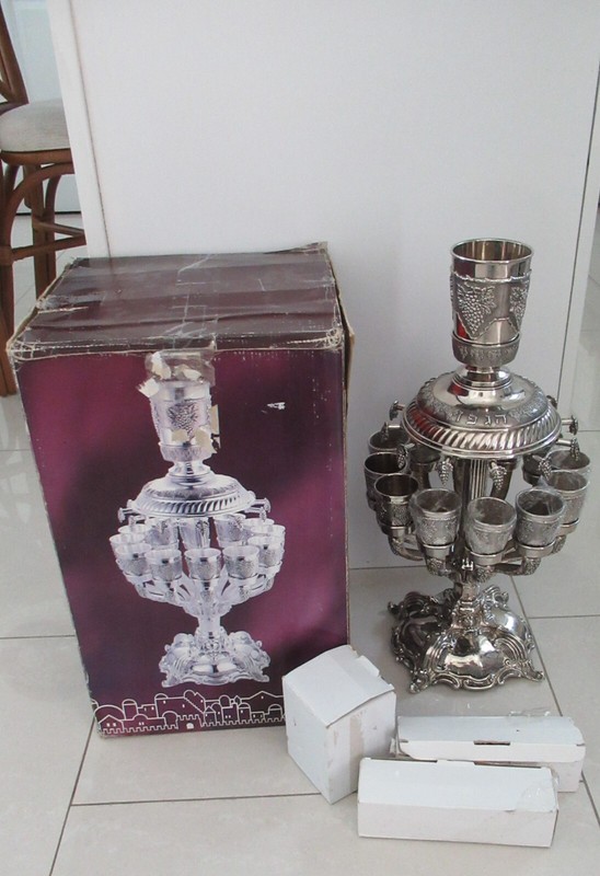THE CRAFTSMEN JUDICA SILVERSMITHS WINE SET