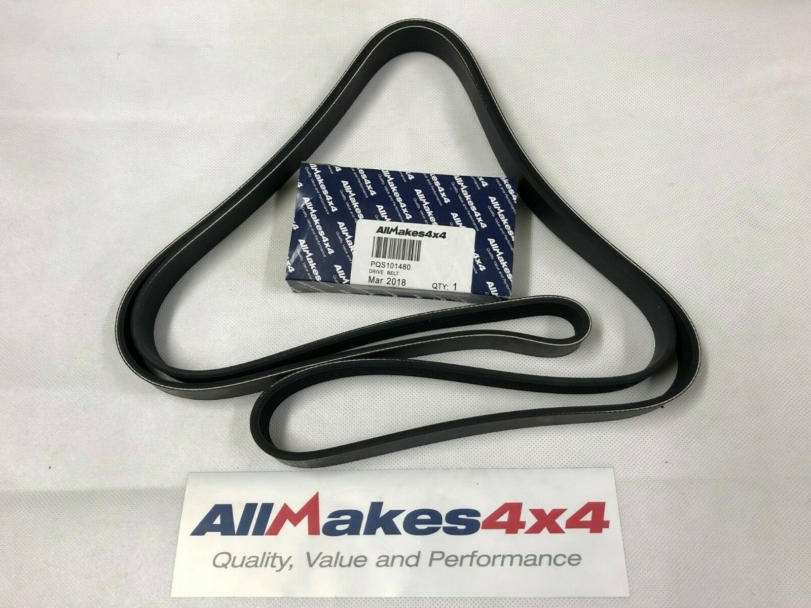 Allmakes Range Rover P38 V8 Fan Alternator Serpentine Belt 99 On   PQS101480