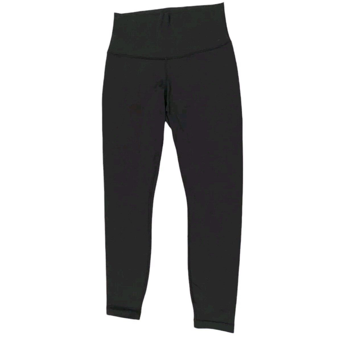 Leggings ajustados al tobillo de tiro alto LULULEMON Wunder para mujer talla 6 negros yoga gimnasio