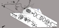 Honda 2013-2018 CB CBR Anlasser Motor Baugruppe 31200-MGZ-J01 Neu OEM