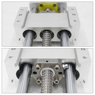 XYZ Axis Milling Sliding Table L400mm Cross Slide Linear Motion