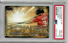 2018 Topps Stadium Club Bryce Harper Power Zone PSA GEM 10
