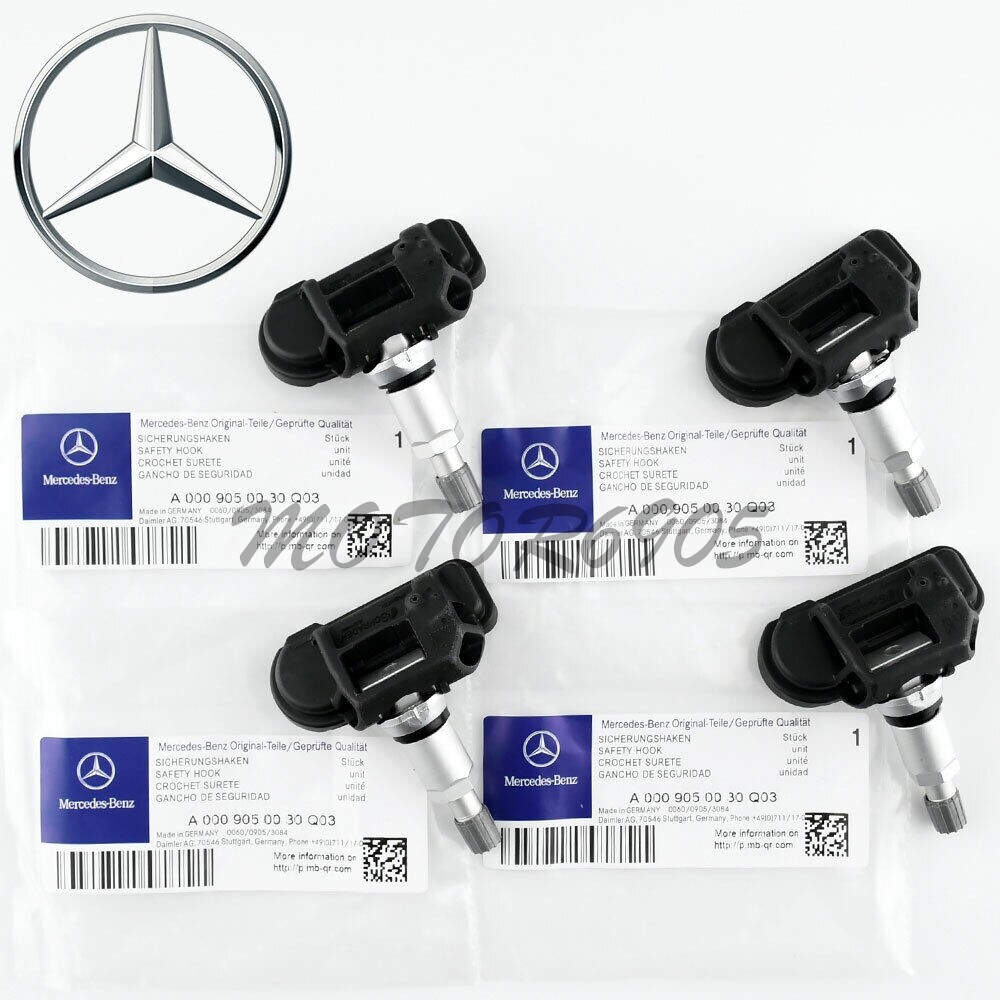 4Pcs A0009050030 OEM ORIGINAL MERCEDES TIRE PRESSURE MONITORING SENSORS TPMS