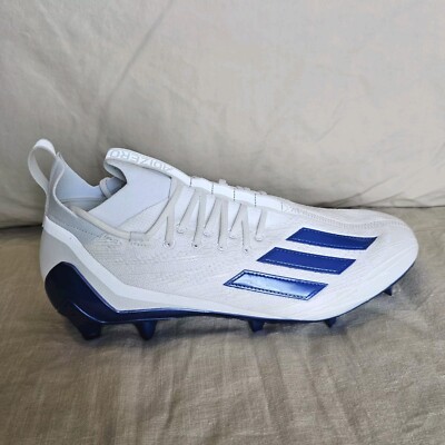 Adidas Adizero Primeknit Football Cleats Mens Size 13 White Blue GV9621 Adidas Men main image 4