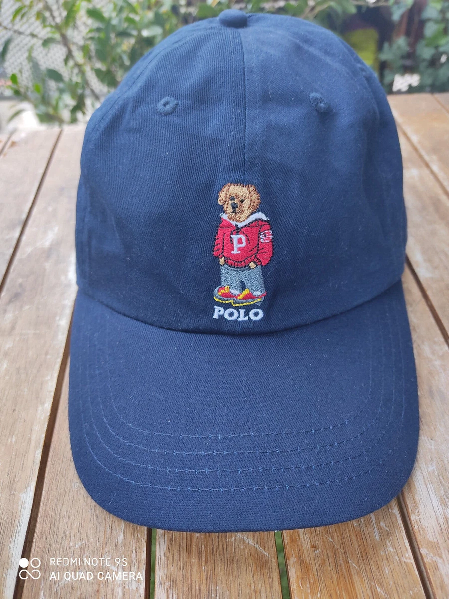 RALPH LAUREN POLO SPORT bear Cap casquette Vintage Logo casquettes /C27