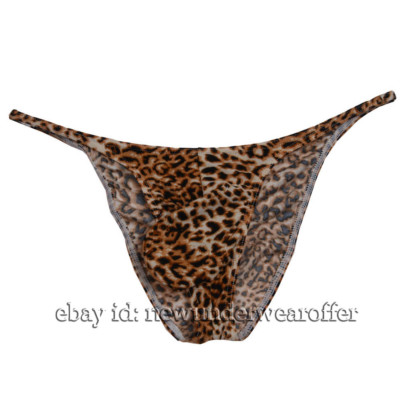 Men String Athletic Supporter Bikini Briefs Pants Crossdressing Dessous Menswear
