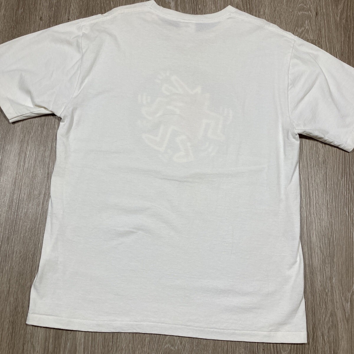Bape Shirt XL Keith Haring A Bathing Ape Graffiti Streetwear