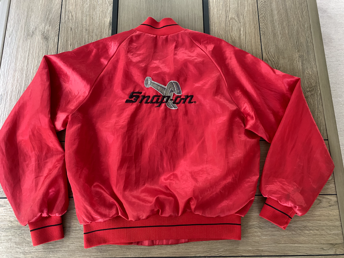 SNAP-ON TOOLS Men's (M) Red Jacket - Vintage 1970s - 80s Made in