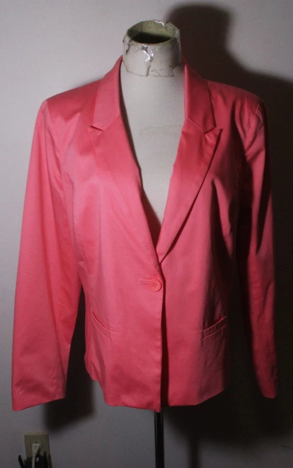 Conjunto de falda y chaqueta METAPHOR rosa 2 piezas talla 12 y 16 nuevo sin etiquetas Foto 2 de 4