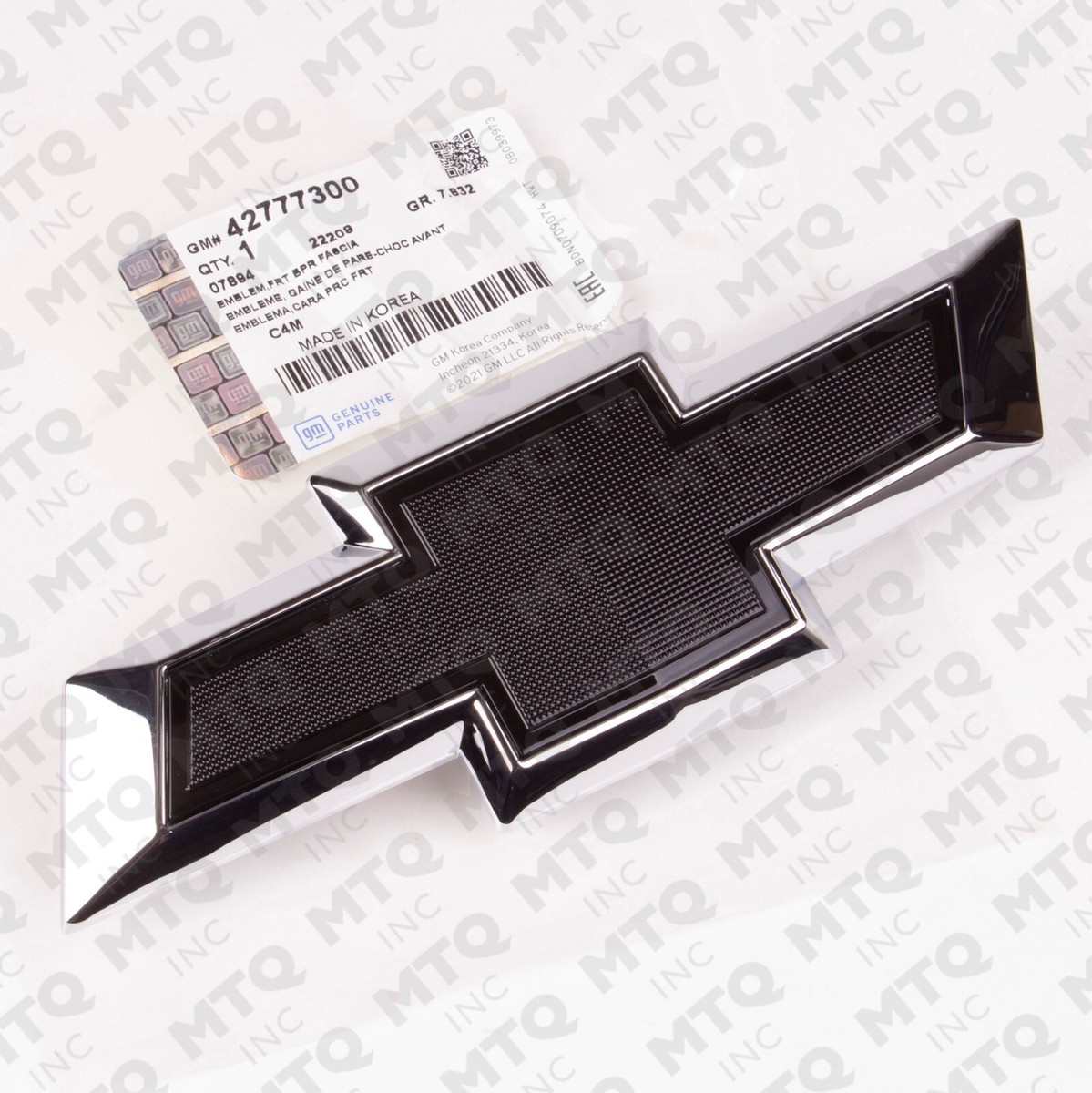 42777300 / 42475825 Genuine GM Front Grill Emblem 21-22 CHEVY