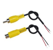 1pcs RCA Audio Extension Cable Cord Male/Female Stereo AV Video Car Sound Lead