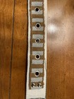 Woman’s Unique Cotton Belt With Multicolored Blocks And Leather Trim — photo 6