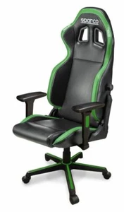 SALE!!! SPARCO GAMING Siège Icon Racing Tuning Siège de bureau noir/vert