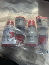 4 Pezzi-Presa mobile industriale 3P T 16A IP44 380-415V SCAME 313.1646P