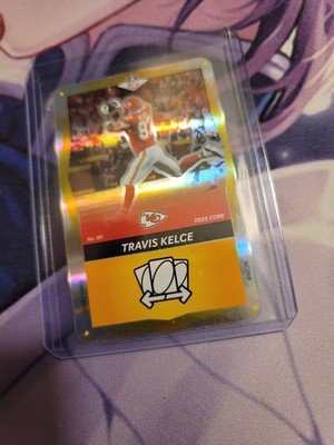 2025 Mattel UNO Elite NFL Core Edition Foil Yellow Travis Kelce Color Match #101