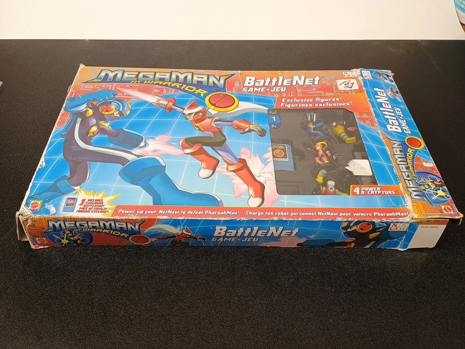 Mega Man NT Warrior BattleNet Board Game 2004 Mattel Near Complete - Image 2 of 4