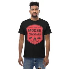 Camp Moose Knuckle gliden unisex t-shirt