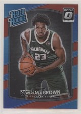2017 Panini Donruss Optic Rated Rookie Red Prizm 78/99 Sterling Brown #165 0b0