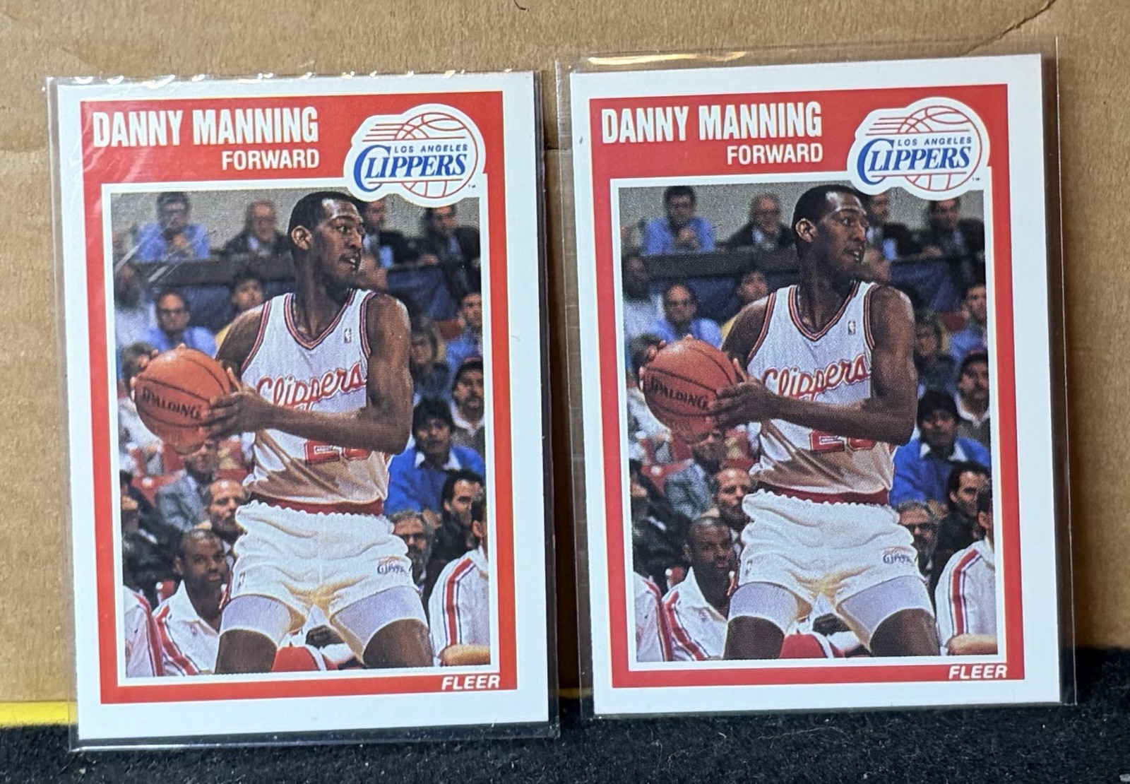 1989-90 Fleer (2) Danny Manning #71