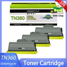 3PK TN360 Toner Cartridge Fits For Brother TN330 MFC-7320R MFC-7345DN MFC-7345N