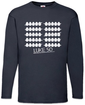 Luke Egg Eating Langarm T-Shirt Der Luke Unbeugsame Jackson Dragline Cool