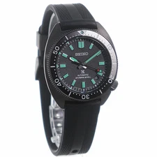 Seiko Prospex Diver Scuba The Black Series Night Vision Automatic Mechanical