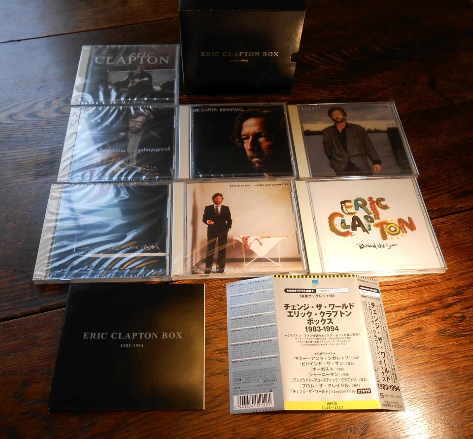Eric Clapton Box 1983 - 1994 JAPAN BOX-SET - Bild 2 von 3