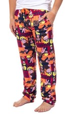 Naruto Shippuden Men's Allover Character Adult Lounge Pajama Pants