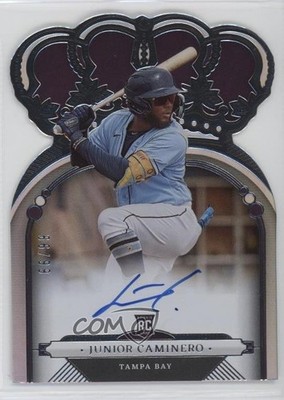 2023 Chronicles Crown Royale Rookie Signatures 66/99 Junior Caminero Auto 1qg0