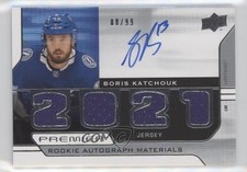 2021-22 Upper Deck Premier Rookie Jersey 88/99 Boris Katchouk #PRA-BK Auto 6o3