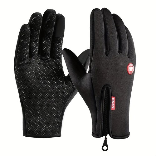 Winter Waterproof Ski Touchscreen Windproof Warm Cold Weather Gloves For Men Women-Grey | BIG W