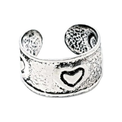 Herz Ear Cuff Love Ohrring 925 Sterling Silber Orbital Helix Ethno Schmuck