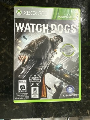 Watch Dogs Platinum Hits Xbox 360 2 Disc Set Case