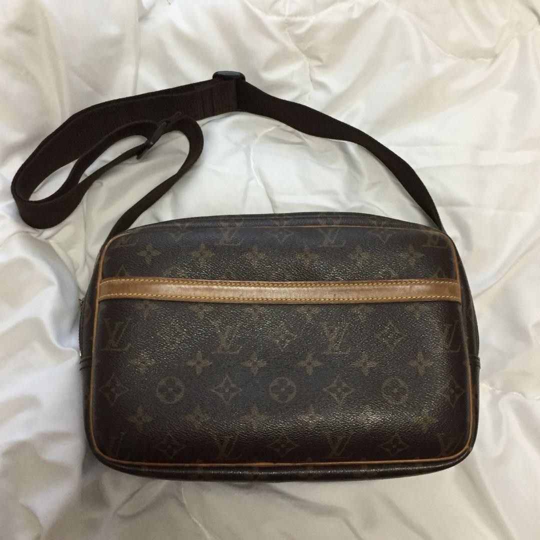 Louis Vuitton Monogram Reporter PM Crossbody Shoulder Bag