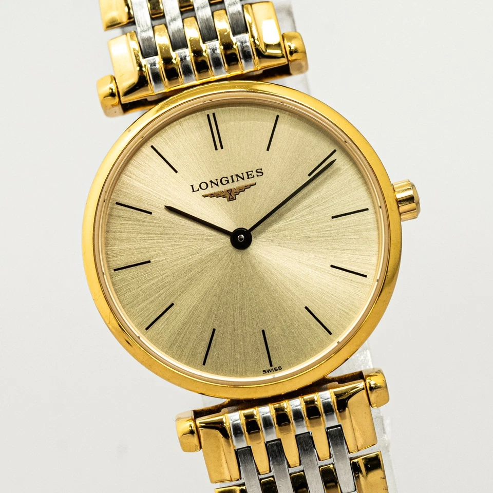 Sin Tarifas *CASI COMO NUEVO* LONGINES La Grande Classique L4.209.2 Cuarzo 24mm Para Mujer Foto 3 de 4